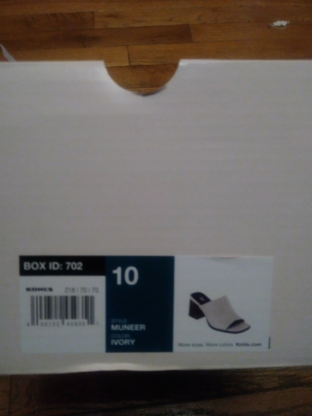SO Brand Muneer Block Heel Women's Slip Slide Mule Sz 10